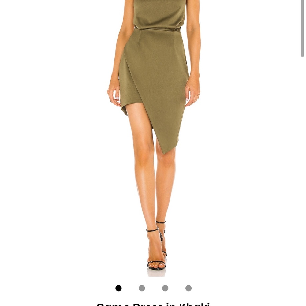 Elegant Olive Green Women's Skirt
